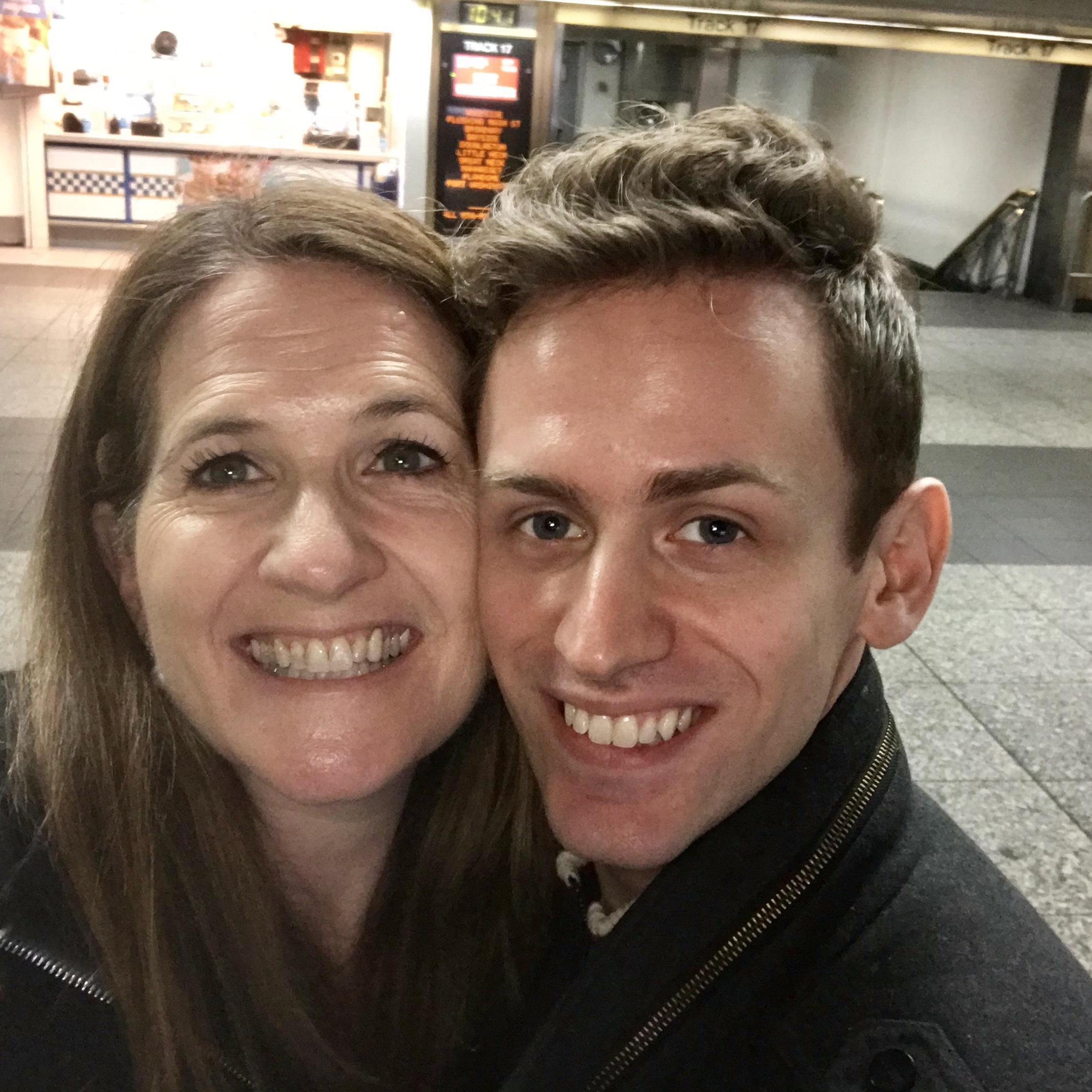 Selfie in the NYC Subway