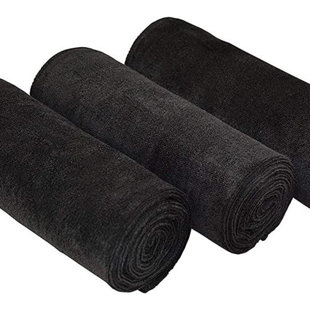 MAYOUTH 16" x 32"Gym Towels for Men & Women Microfiber Sports Towel Set Fast Drying & Absorbent Workout Sweat Towels for Fitness,Yoga, Golf,Camping 3-Pack Gift