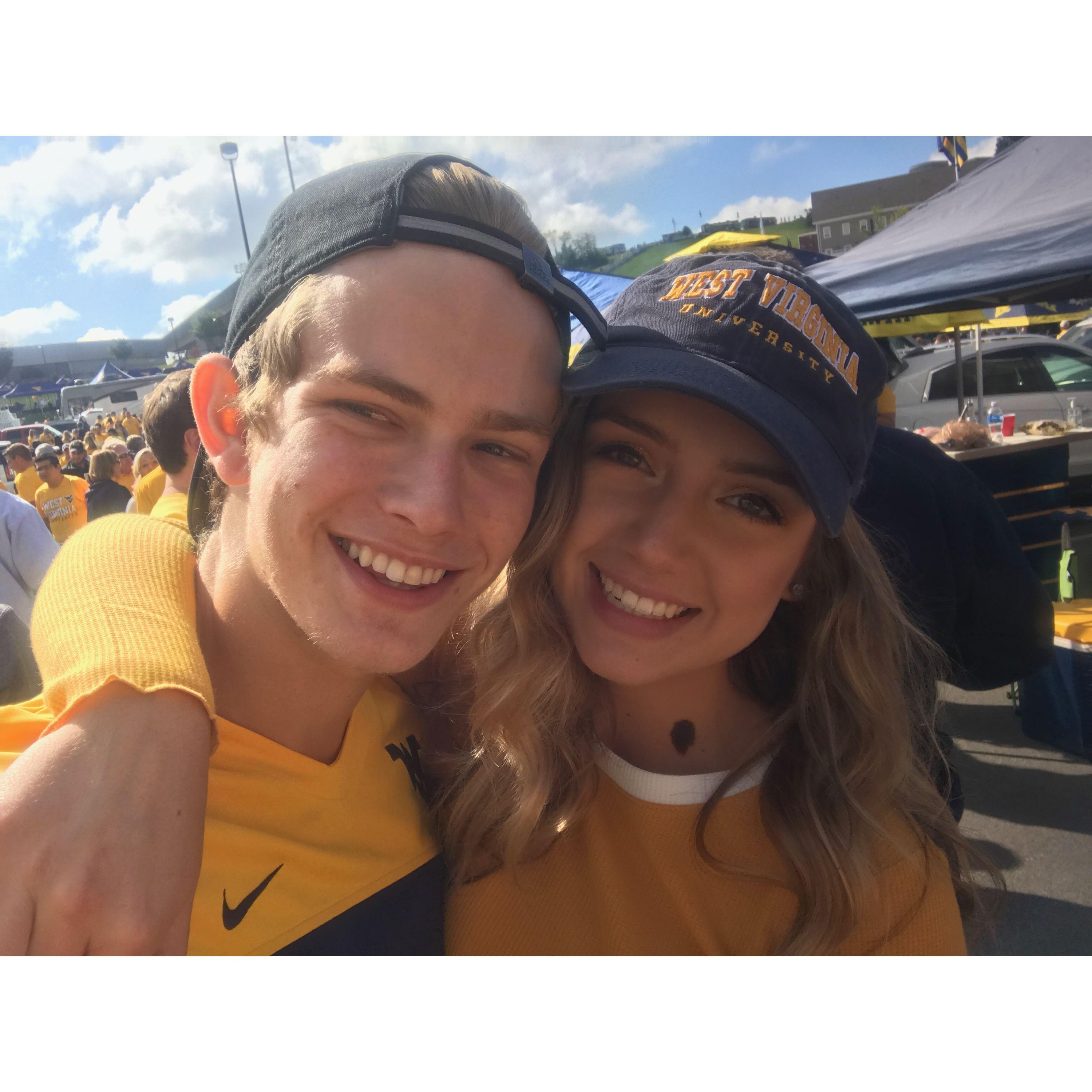 Blue Lot tailgating - September 9, 2017
