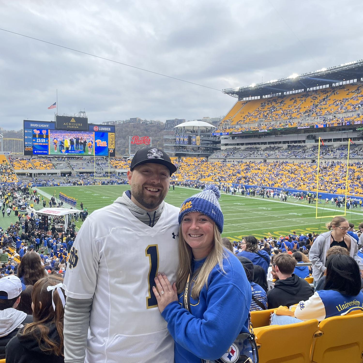 Pitt Vs Notre Dame (sadly everyone knows the outcome of this game)