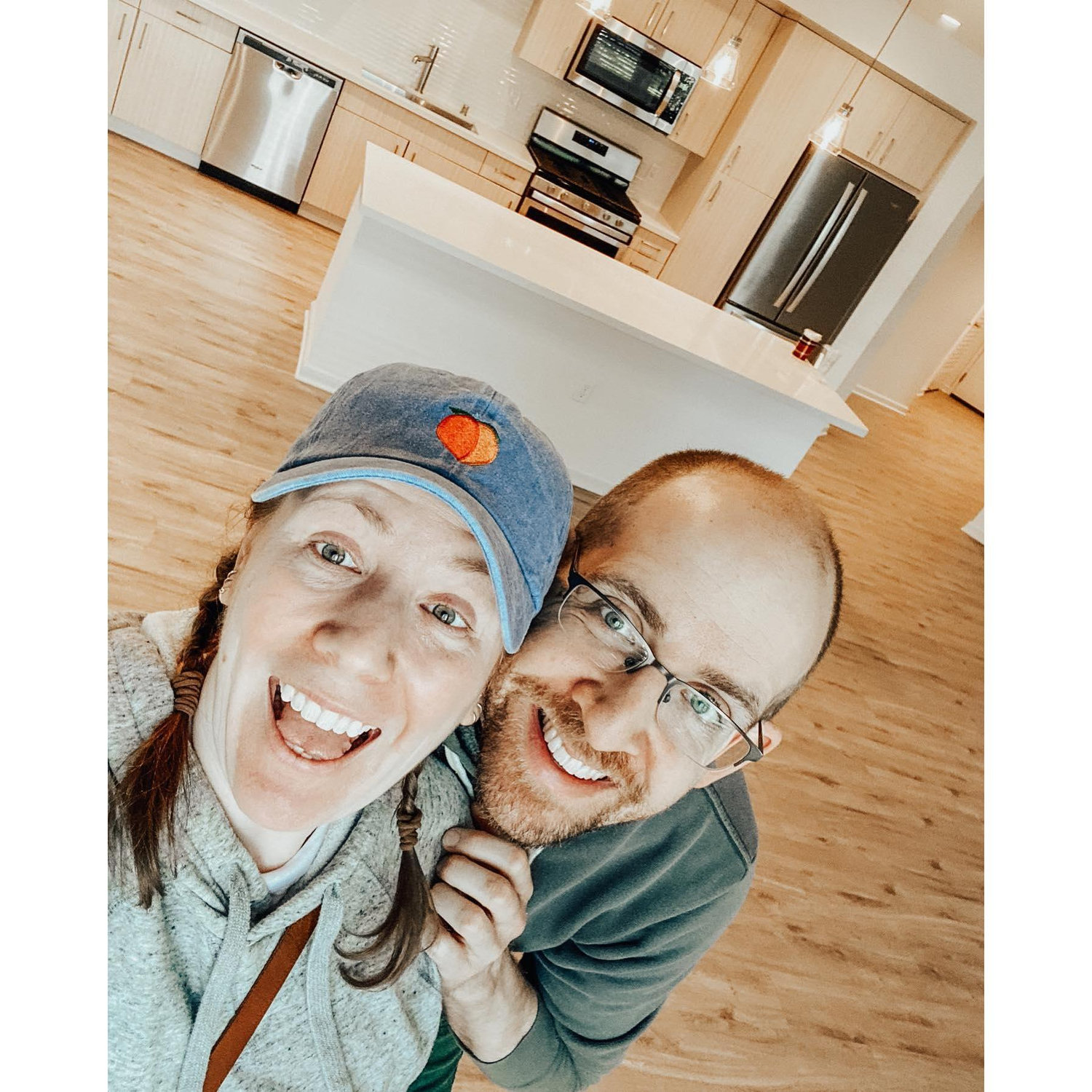 Our first official apartment together!