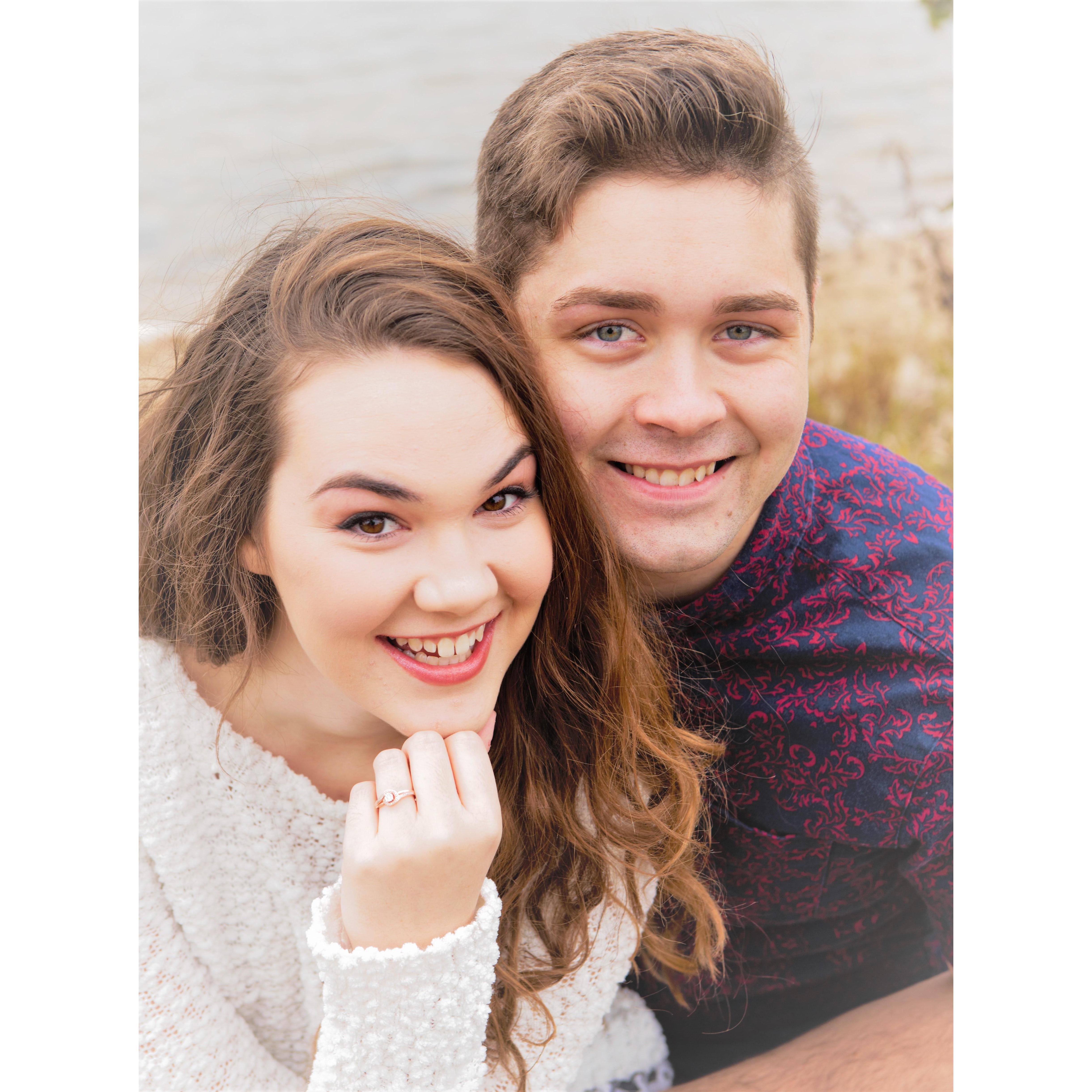 We're engaged! October 2017