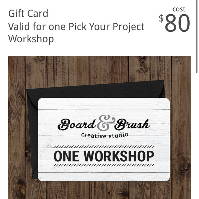 Board and Brush Gift Card