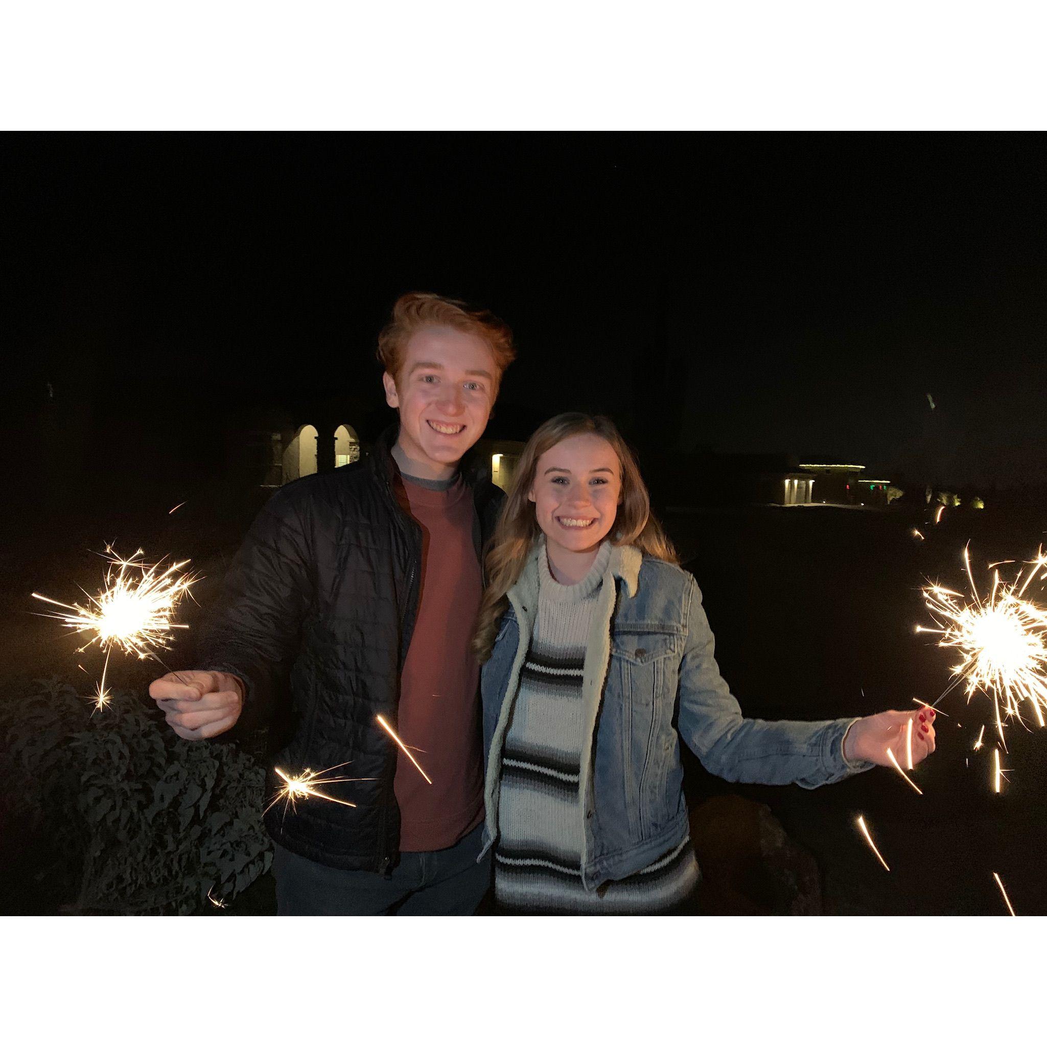 Our first New Years together