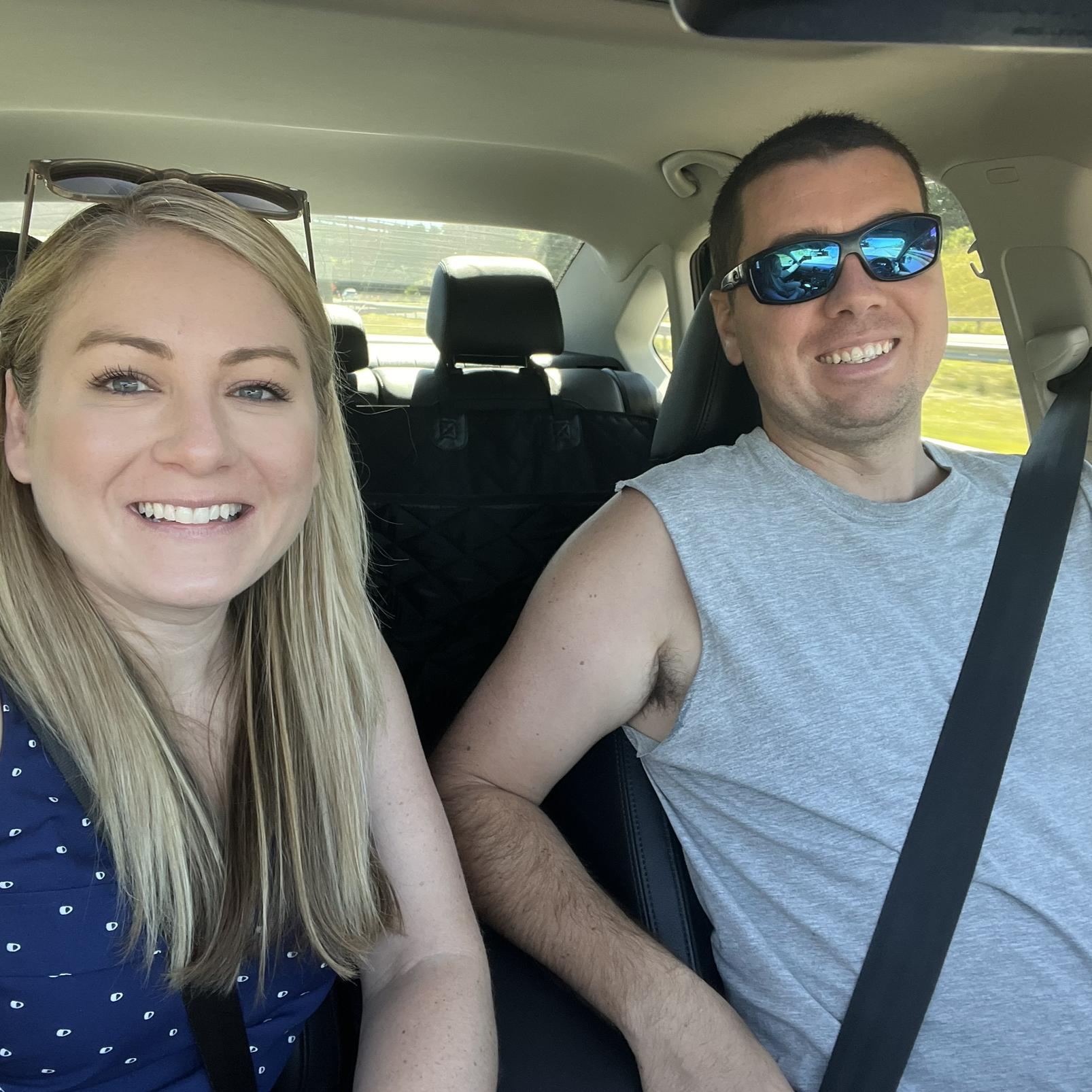 On our way to get our puppy