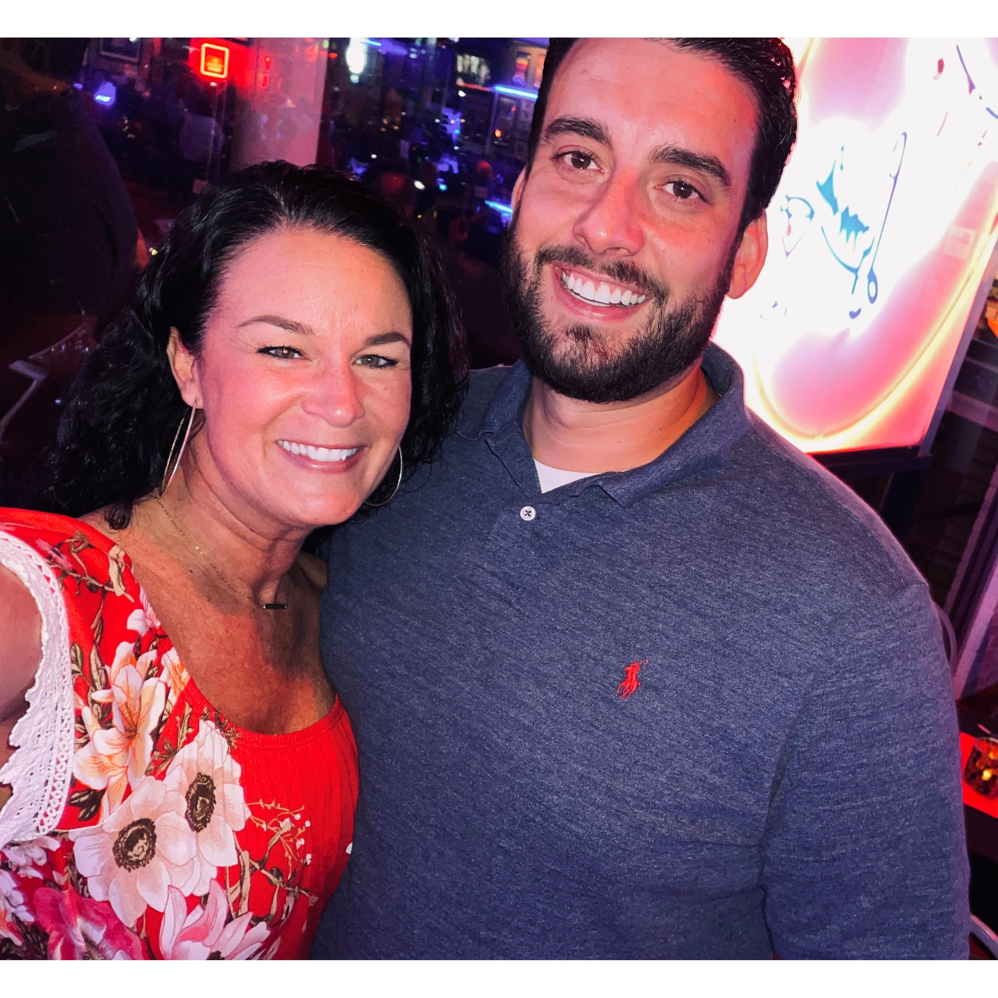 Red, white & blue party at Lynn's - Charlotte Shag Club