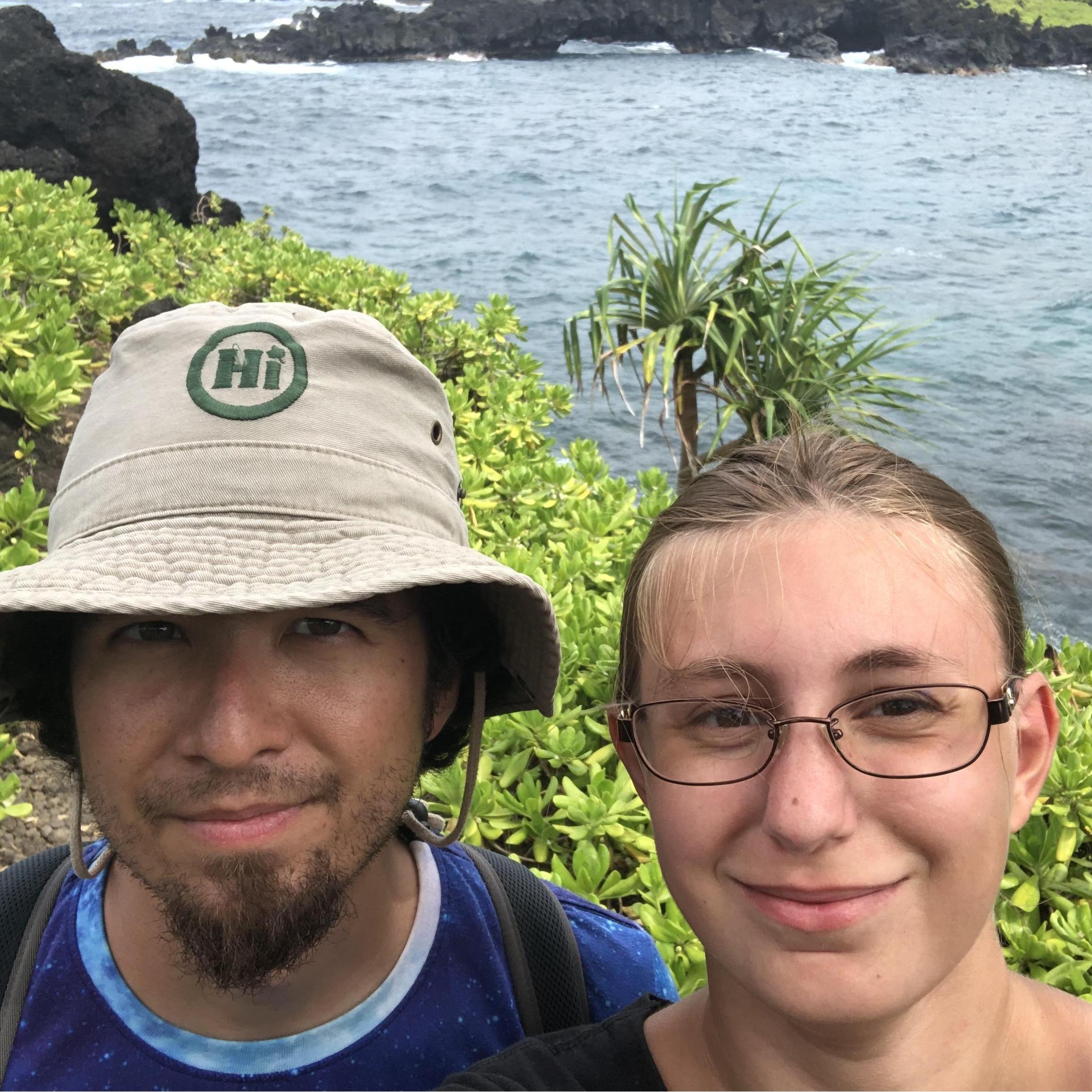 MAUI, HAWAII

Here we are at Waianapanapa State Park where we got to swim at the Black Lava Sand beach. The waves were so strong they carried you back to shore quickly, and the water was ice cold!