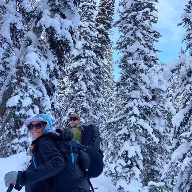 Skiing in Cooke City, MT. 2022