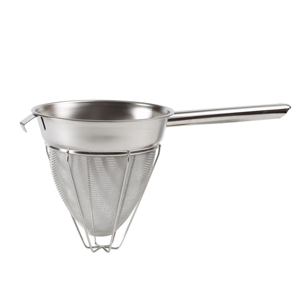 Winco CCB-8R 8" Stainless China Cap Strainer w/ Fine Mesh