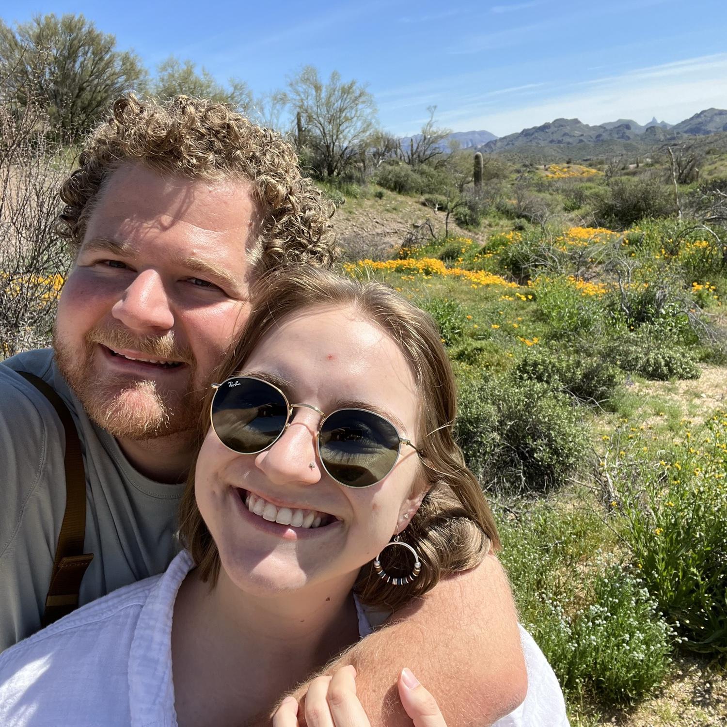 Flowers and frolicking