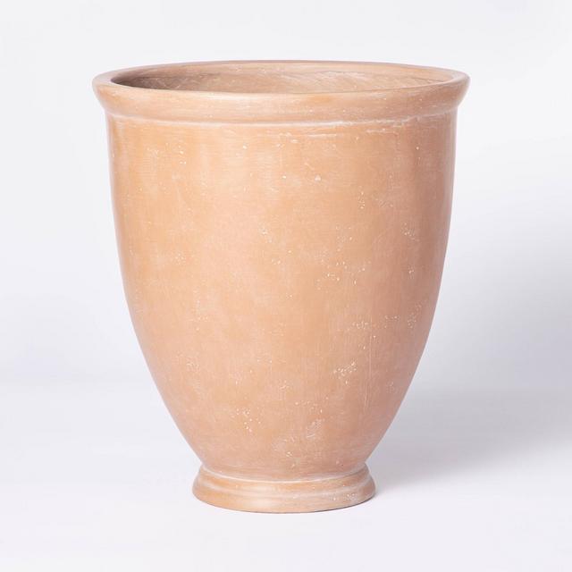 Tall Composite Planter Hickory - Threshold™ designed with Studio McGee