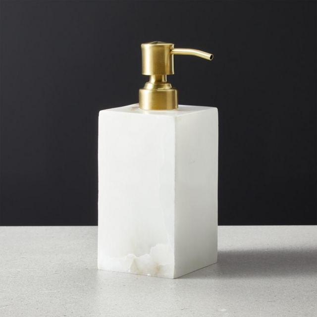 Abel Alabaster Soap Pump