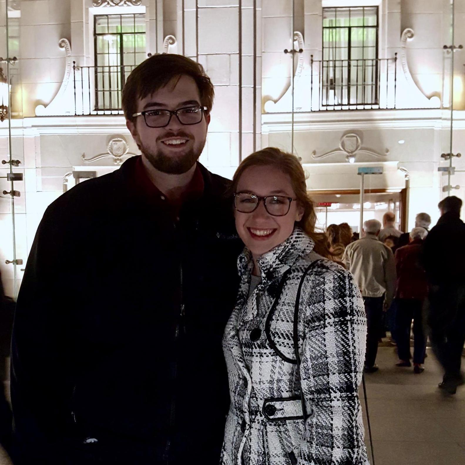 Taken at the Tobin Center before a symphony concert