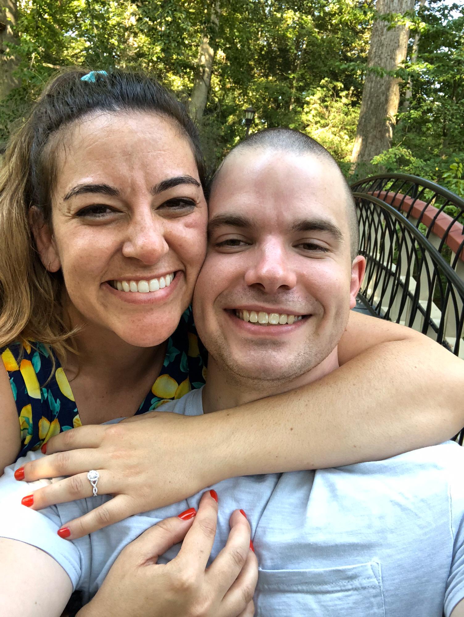 September 21, 2019 the day Cory asked Michaela to marry him and she said yes!