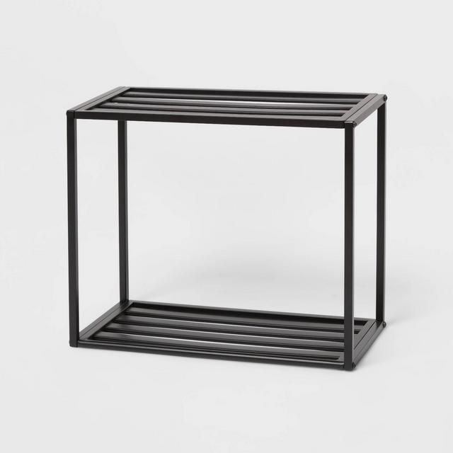 Wall Shelf Black Metal - Brightroom™