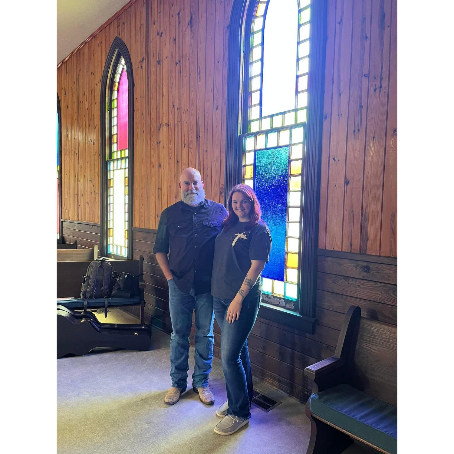 Opening day at the new church!