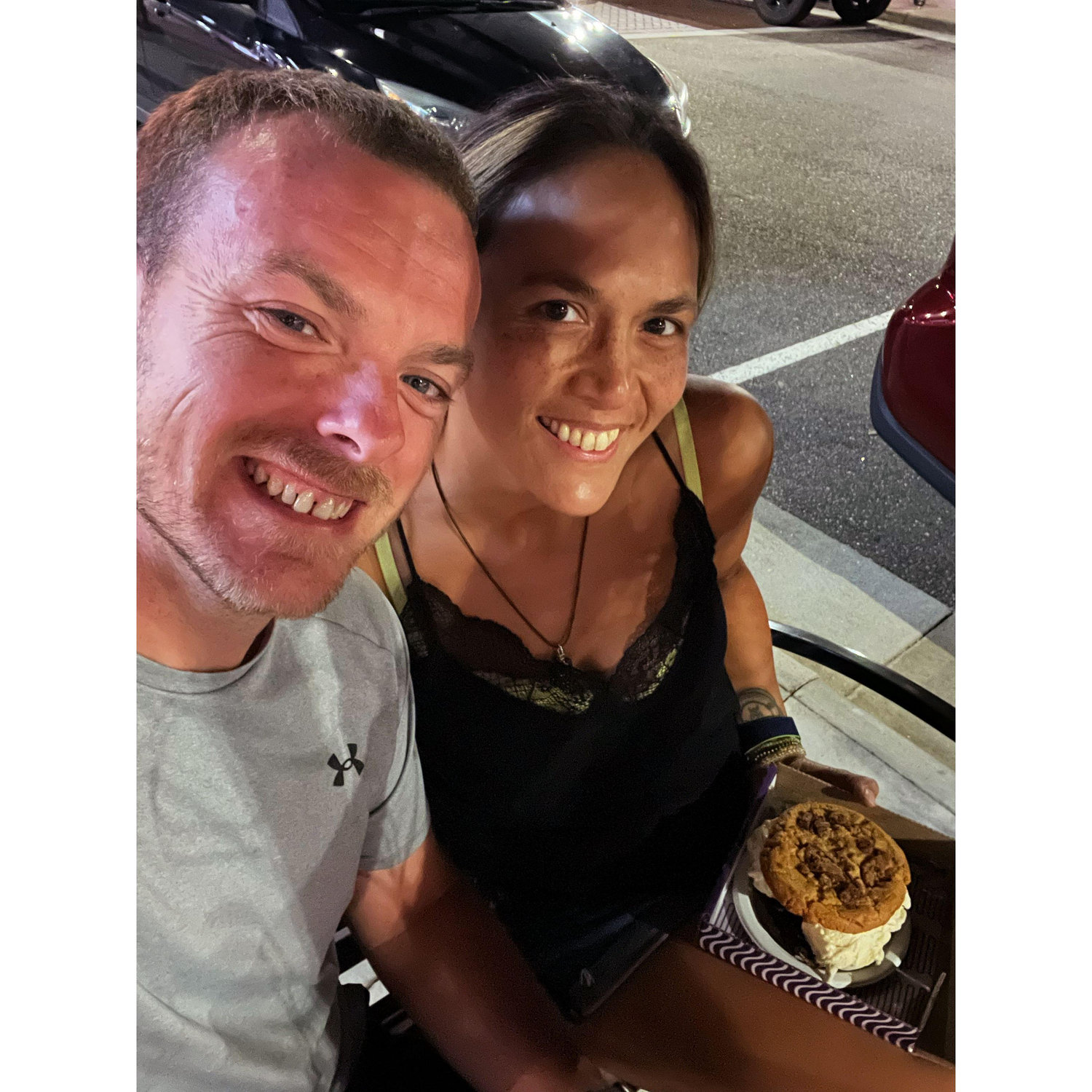 Date night on our first family vacation!