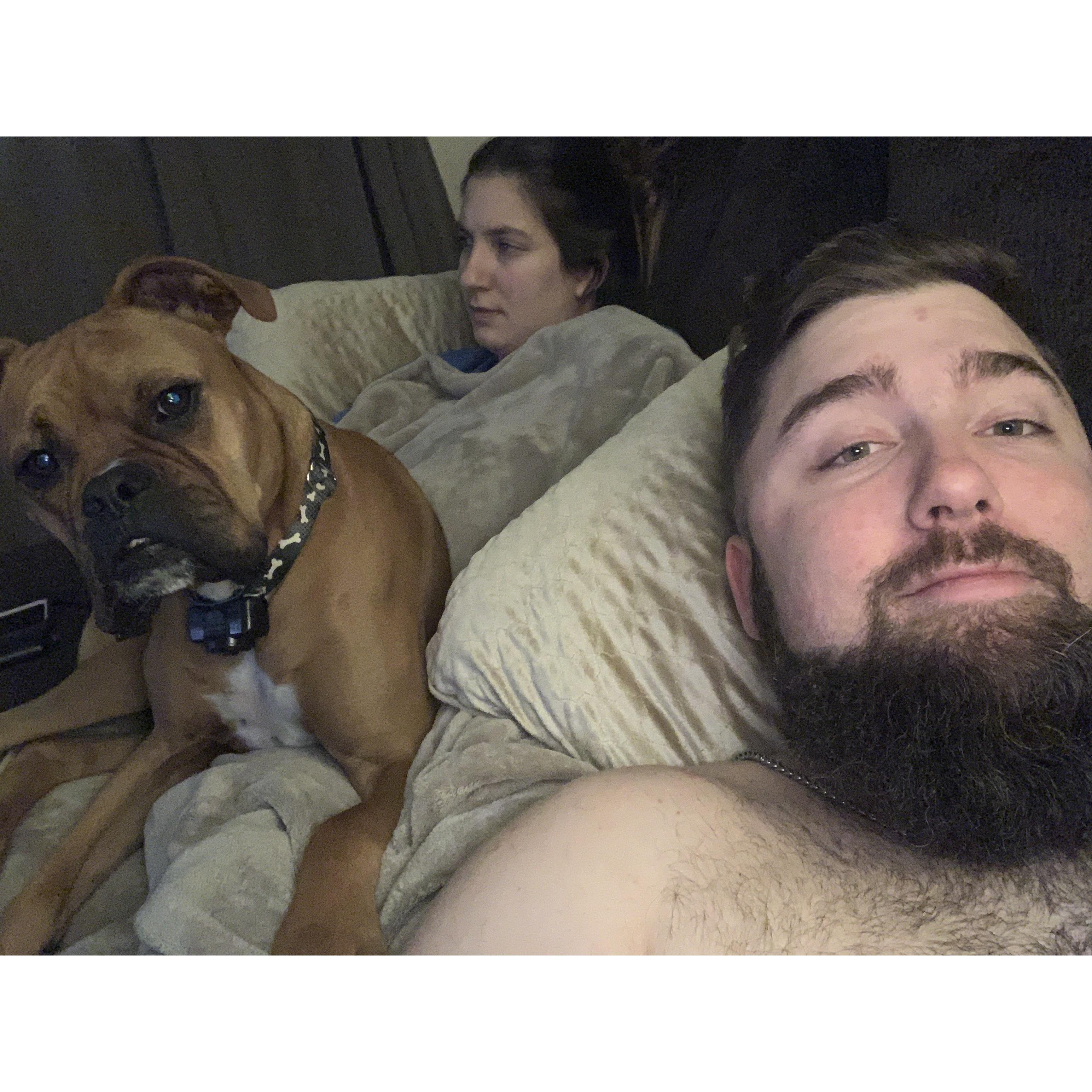 One little happy family