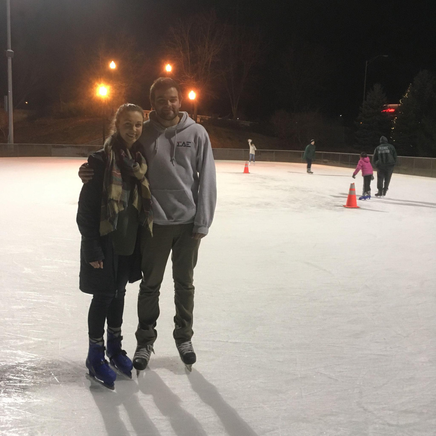 A photo from our first official date in January 2018
