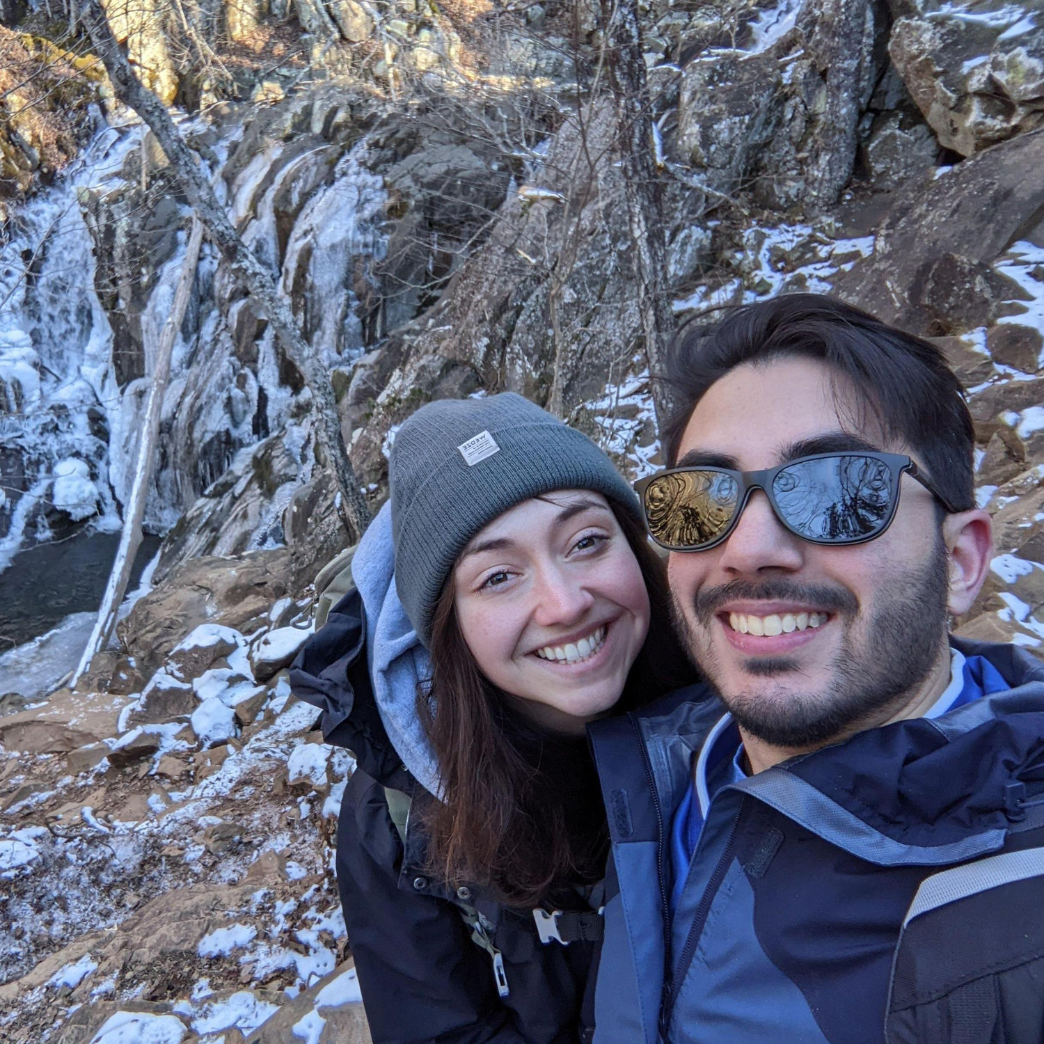 Our first national park trip to Shenandoah National Park in Virginia - Feb. 2023