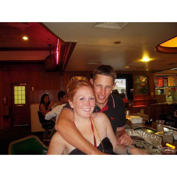 Our very first picture together, April 2010