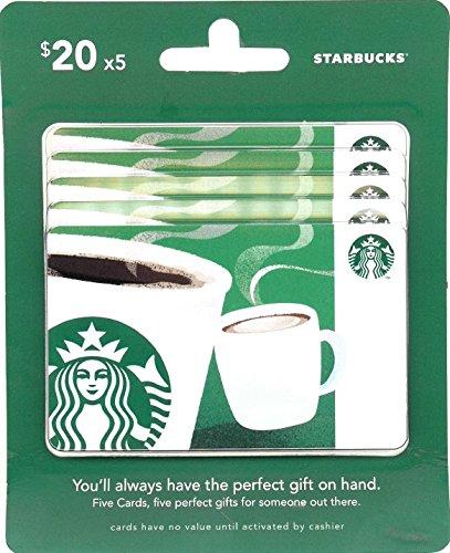 Starbucks Gift Cards, Multipack of 5