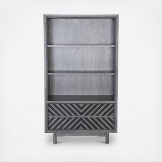 Raven Wide Tall Shelf