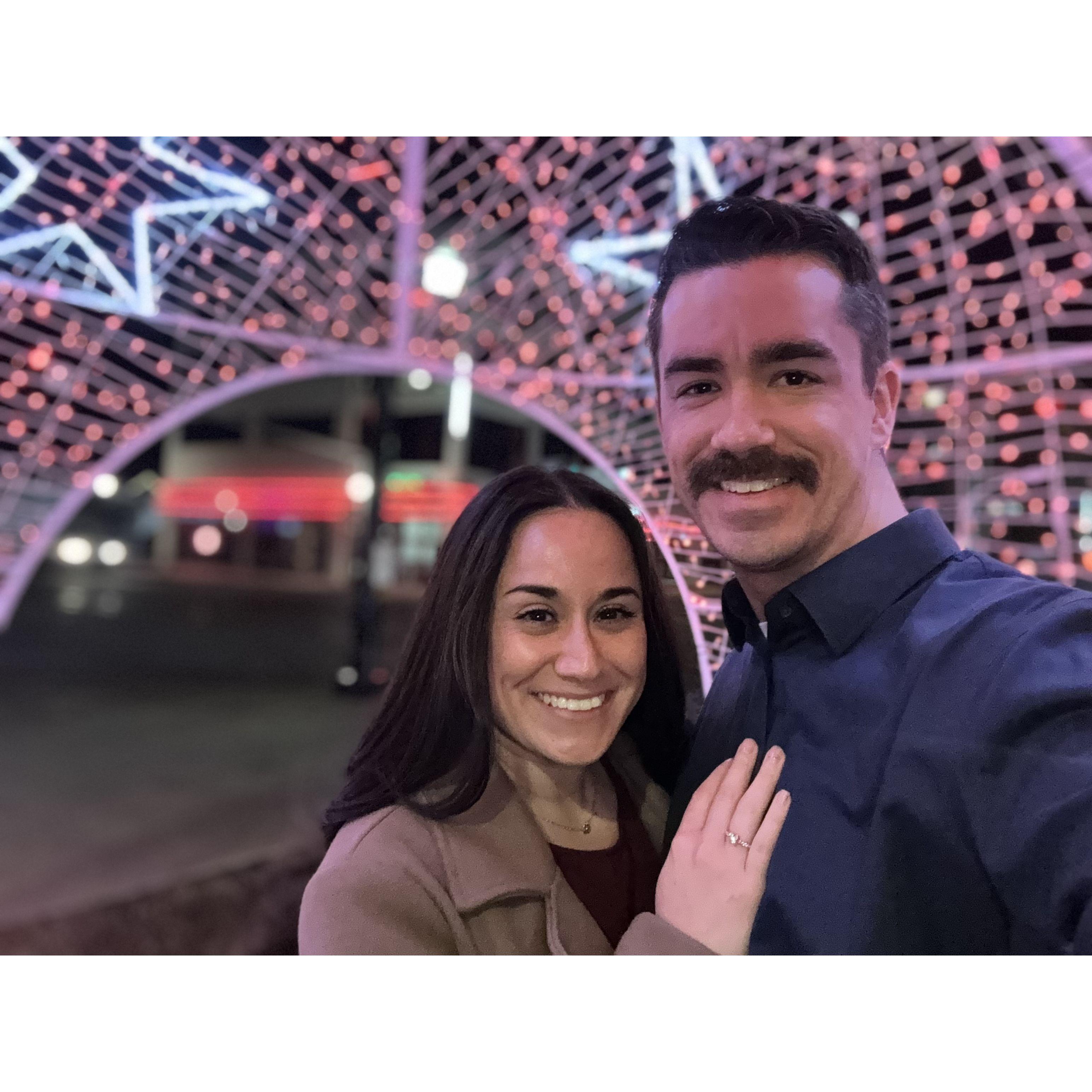 The Night we became Engaged!