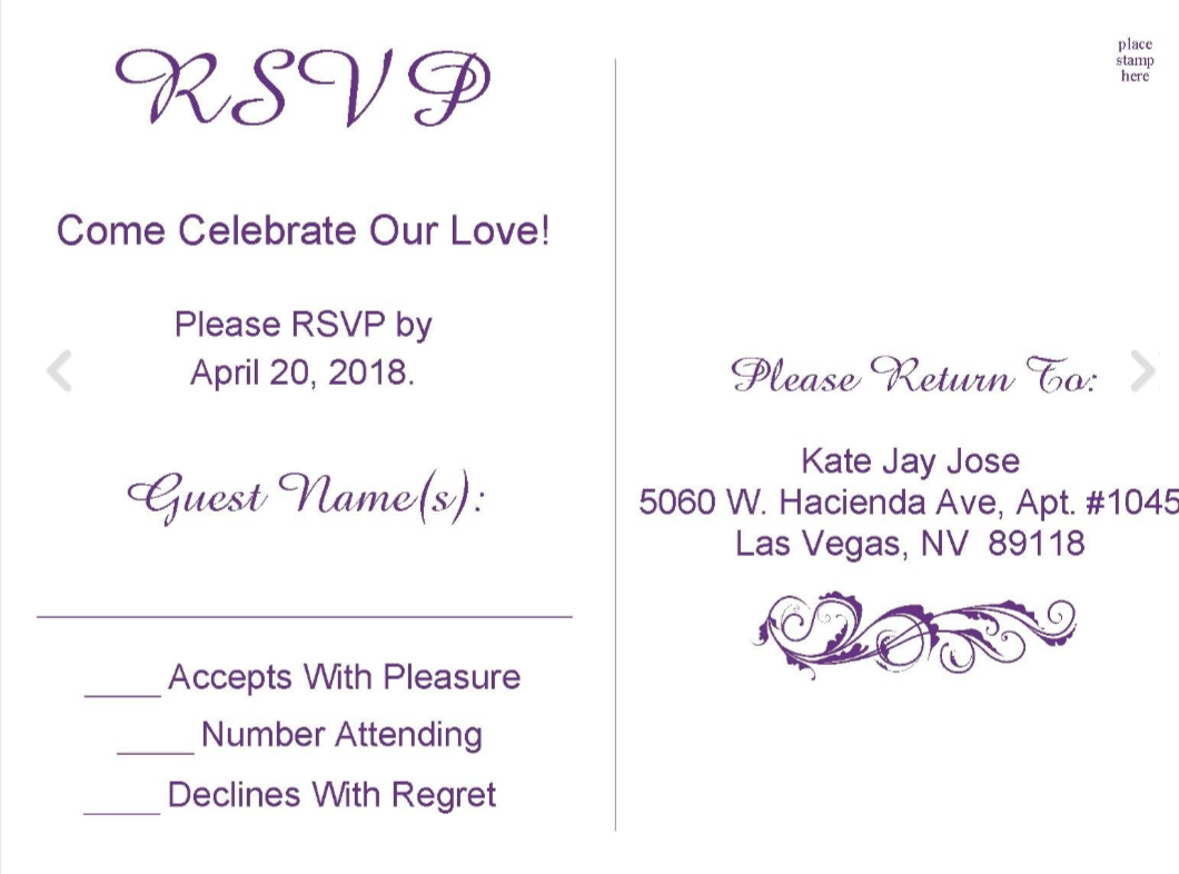 The Wedding Website of kate jose and jay jose