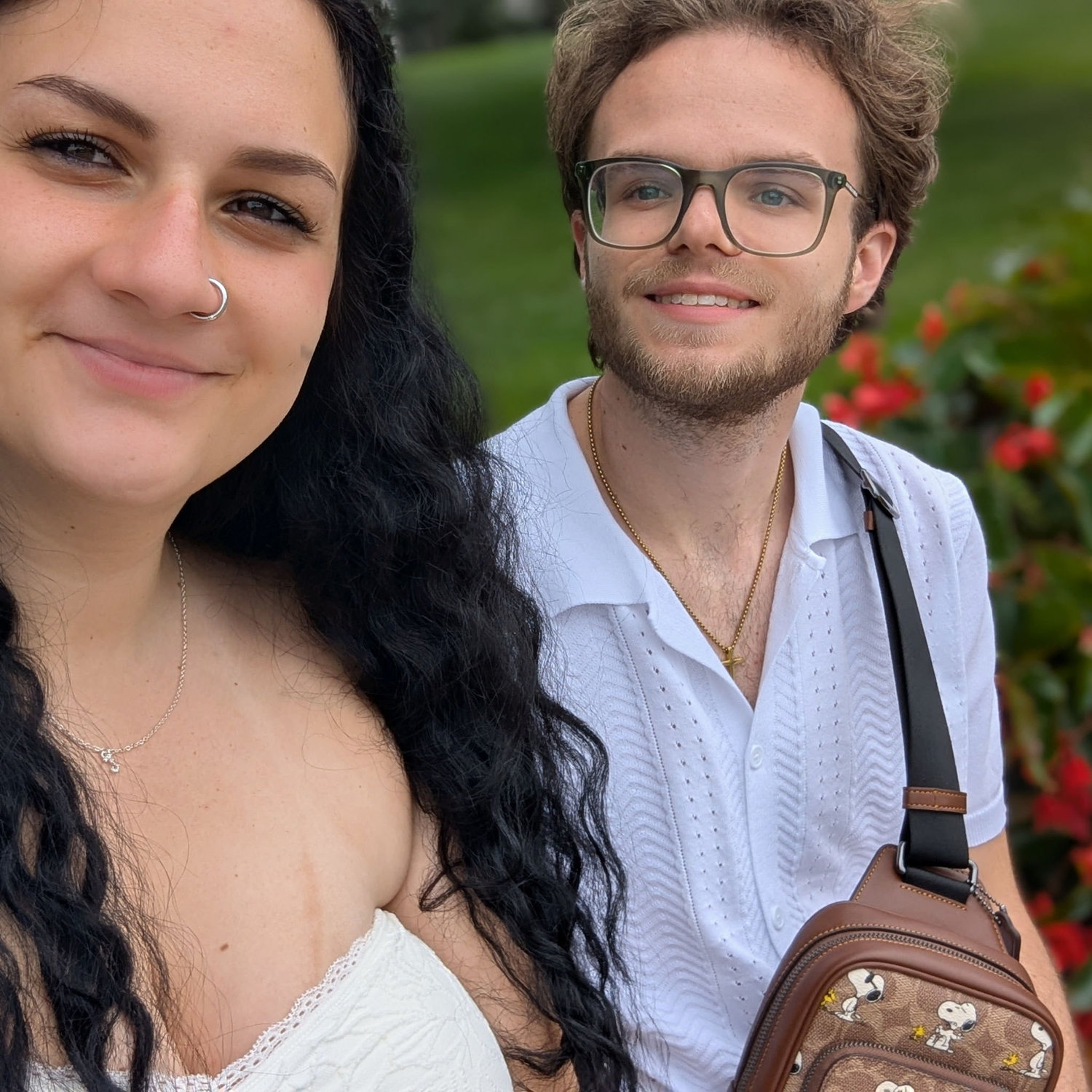 This was right before he popped the question!