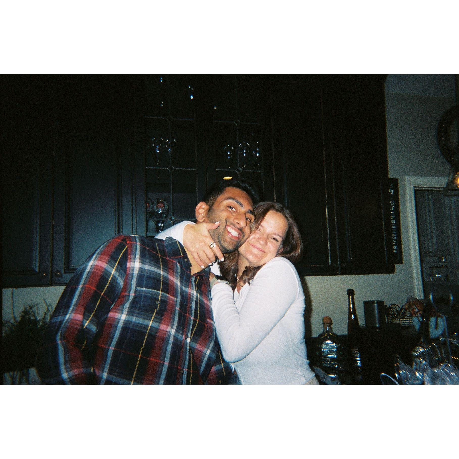 Our first joint birthday party! Rachel's birthday is only 2 days before Jason's!