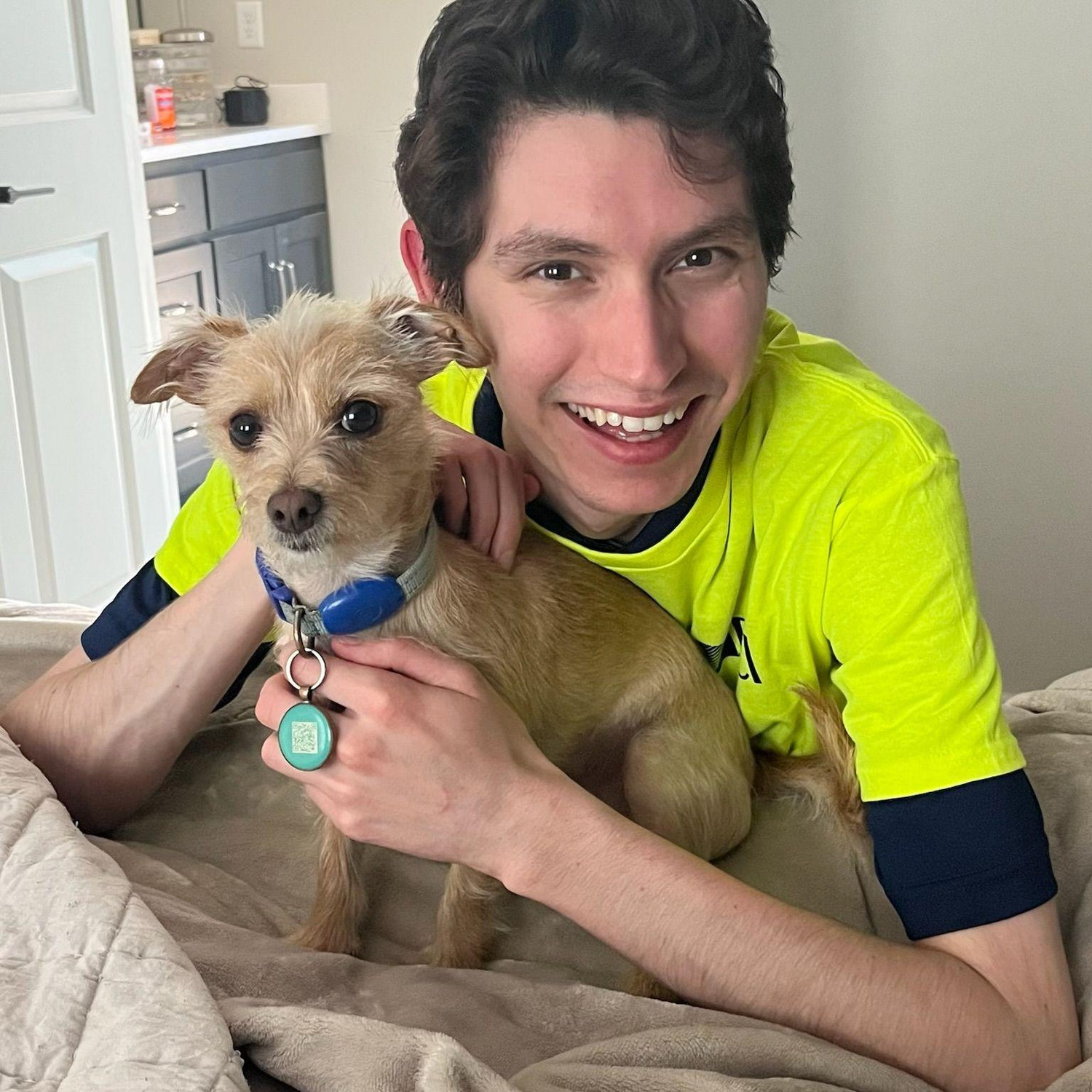 Margo's two favorite boys.