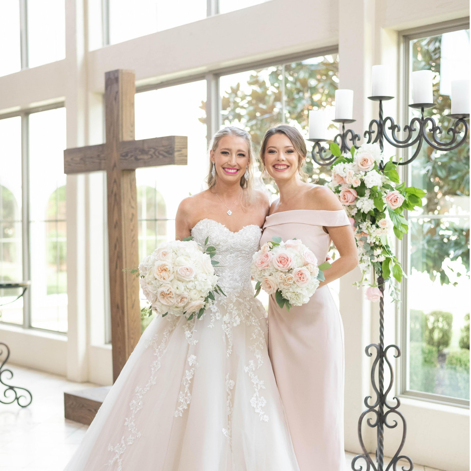 Marisa and Megan at Megan's wedding!