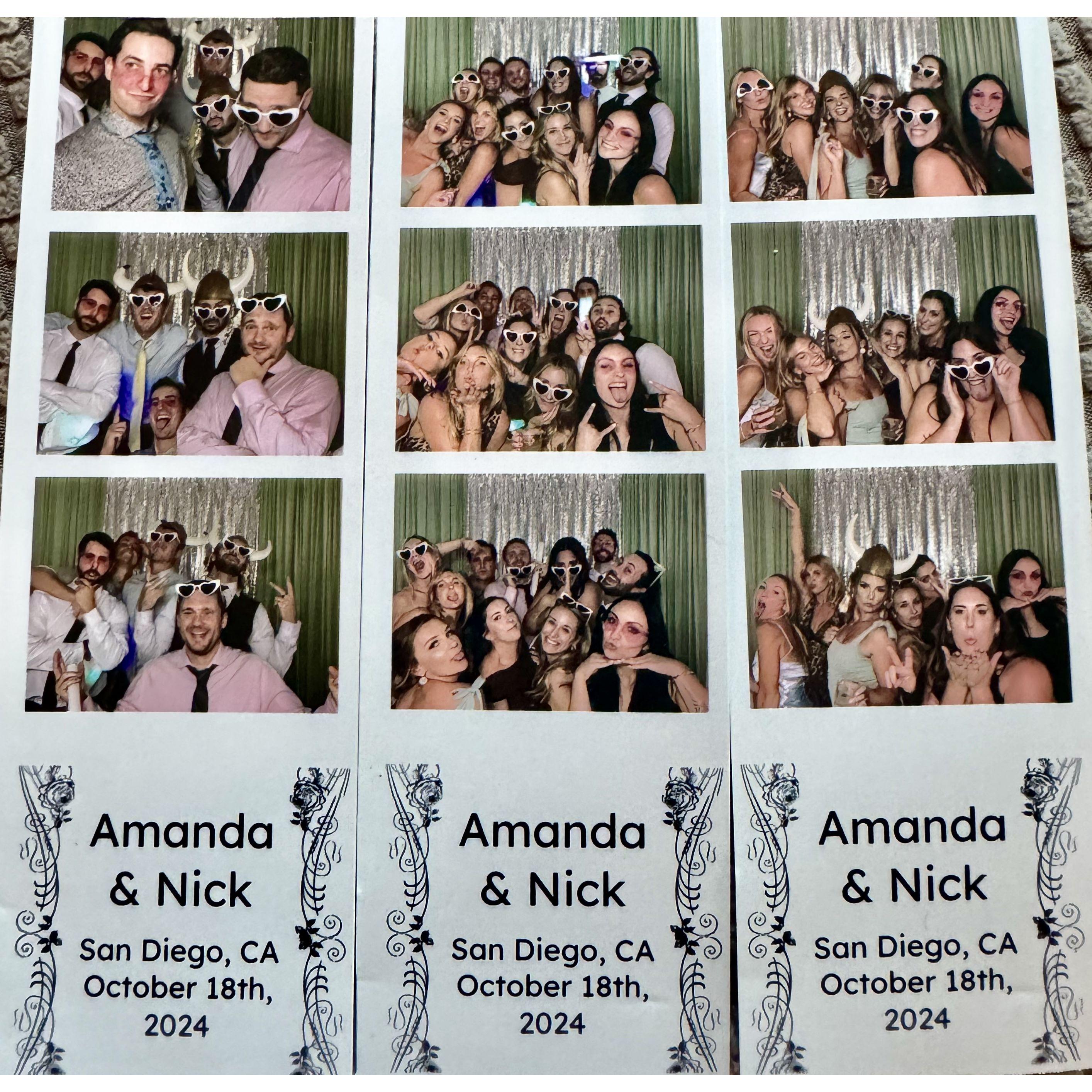 The San Diego Gang at Nick & Amanda's Wedding!! Congrats for making it to the last photo!