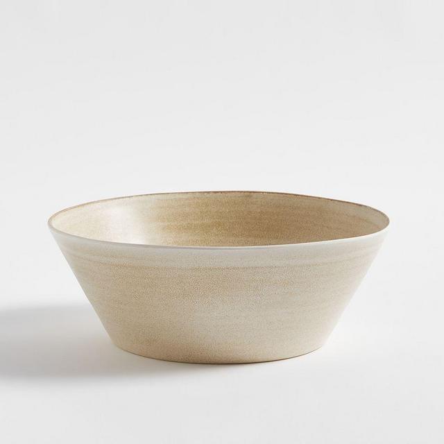 Larkin Melamine Serve Bowl - Sand
