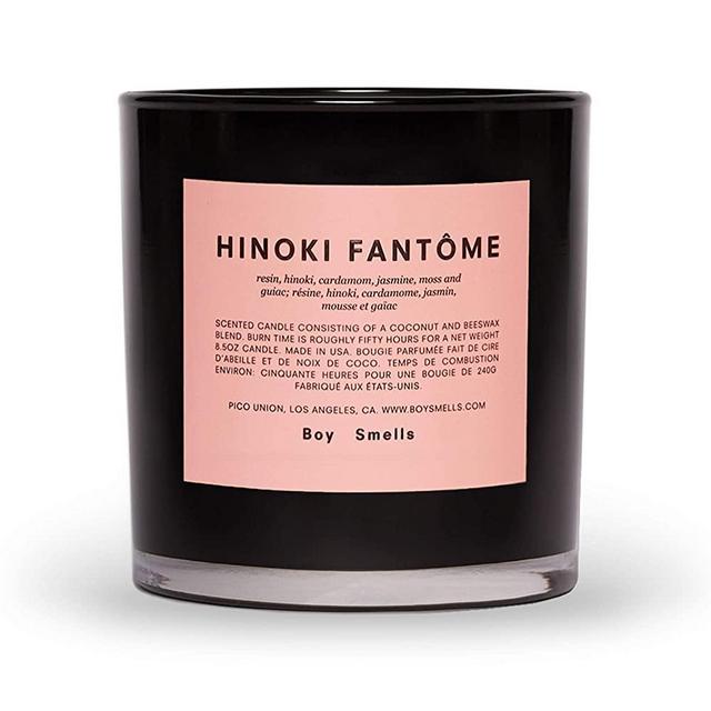 Boy Smells Hinoki Fantôme Candle | 50 Hour Long Burning Candles | All Natural Coconut & Beeswax Candles | Luxury Candles & Scented Candles for Home (8.5 oz)