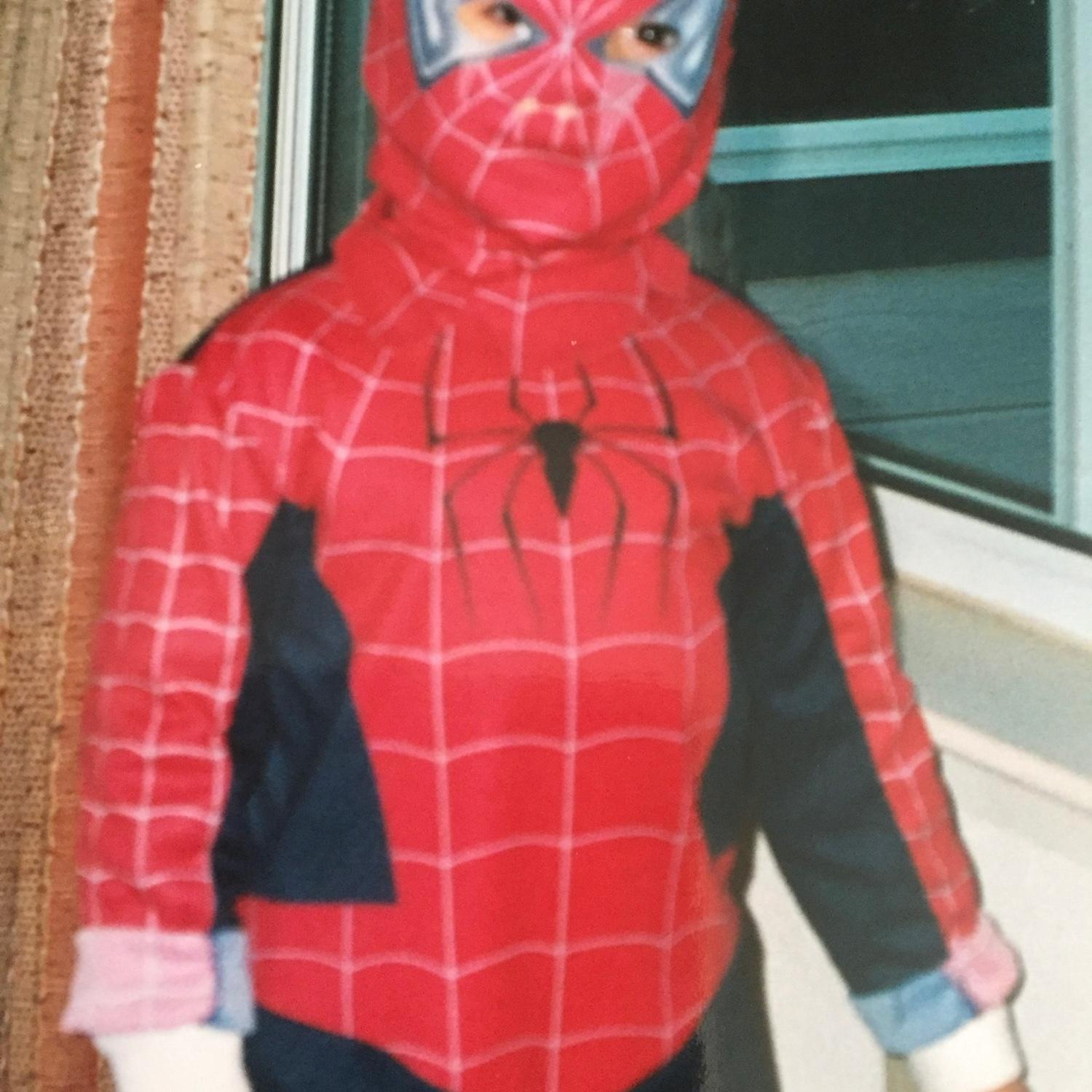 The groom or more like Spider-Man