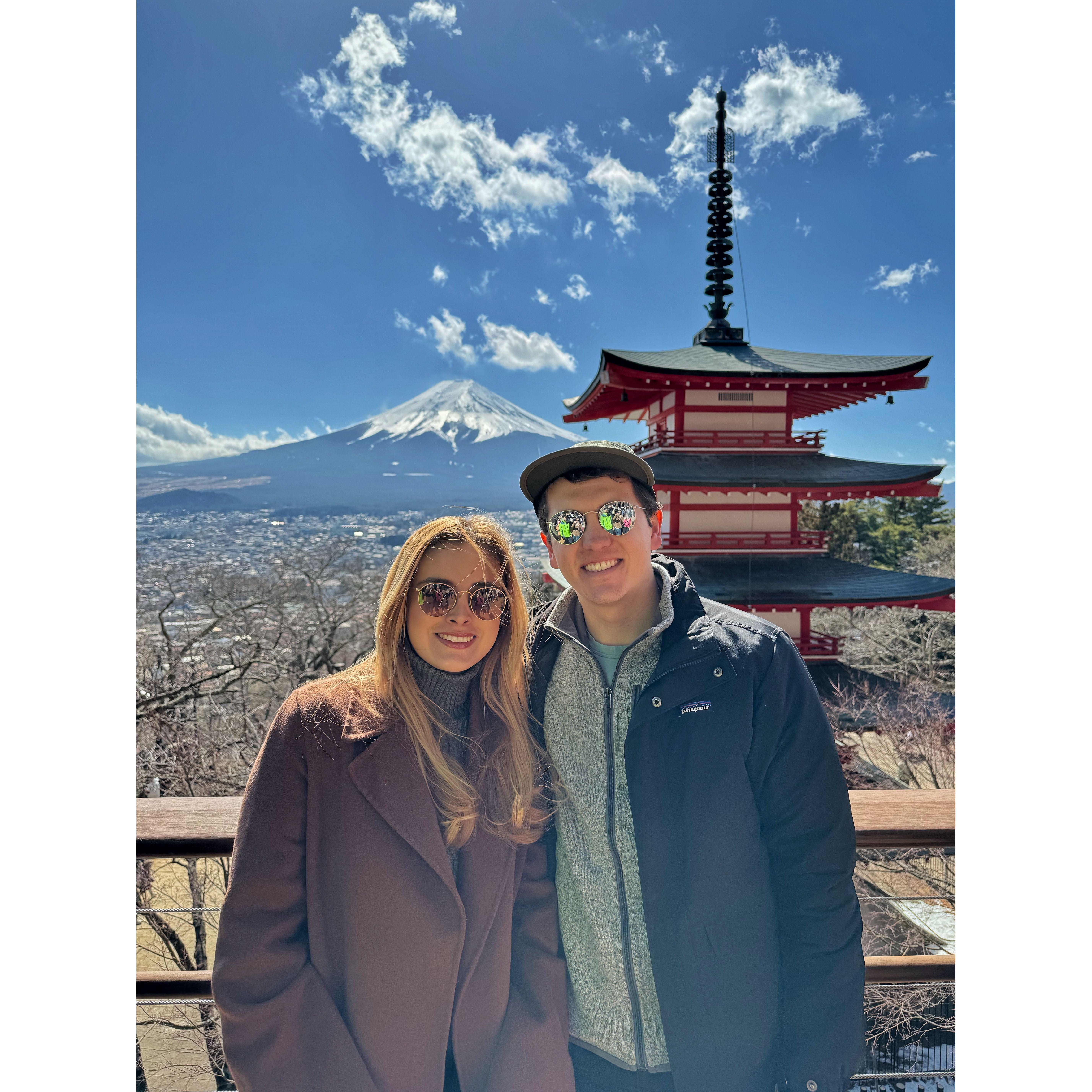 Chureito Pagoda, 2024