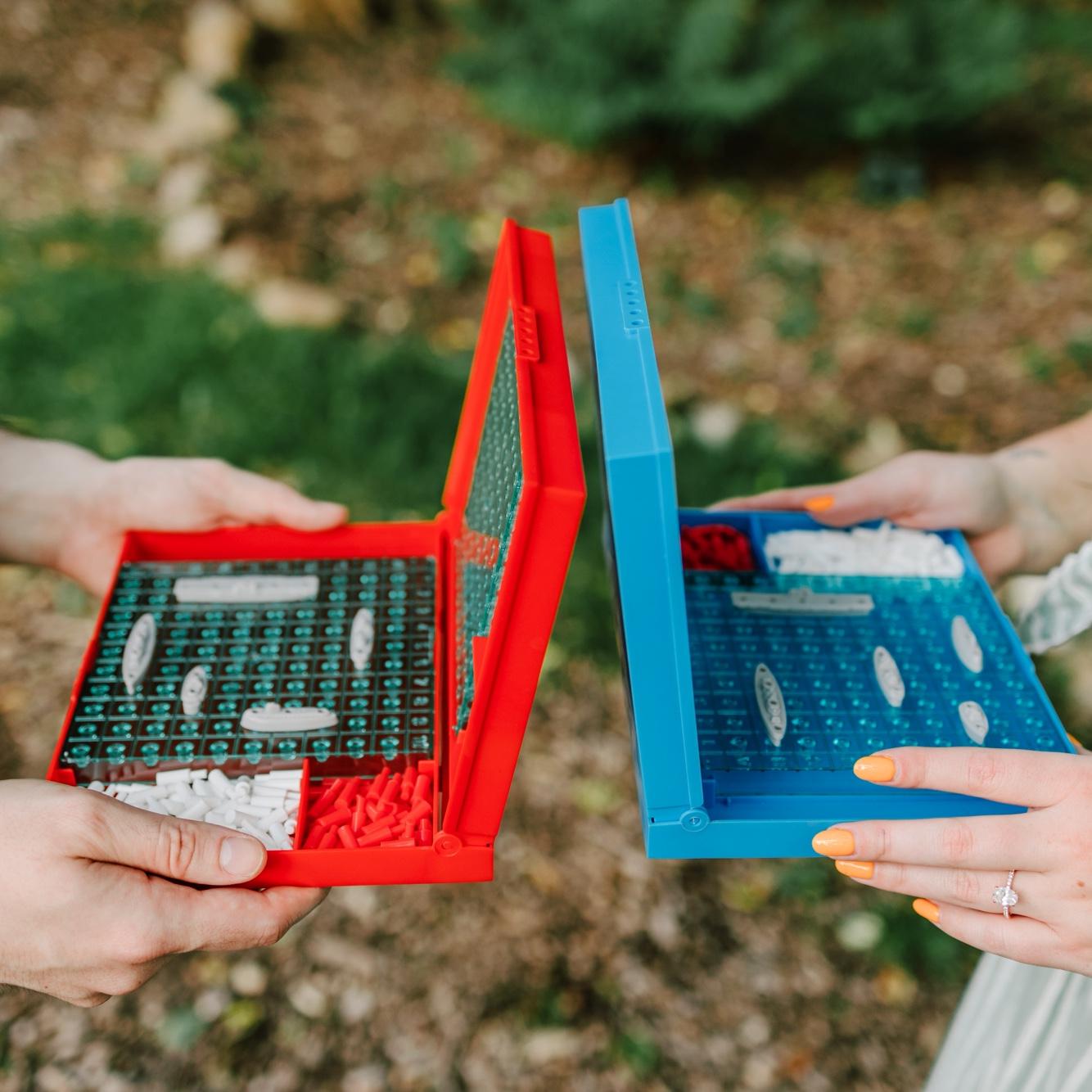Years into dating, Katie finally admitted to Troy that in college she would move the battleships around in order to beat his configurations. Troy calls this cheating, Katie calls it real life.