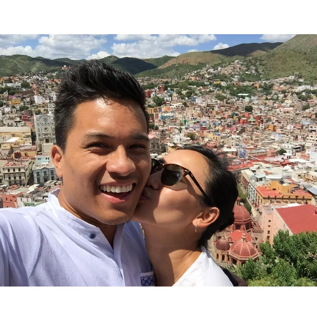 Enjoying the view in Guanajuato, Mexico