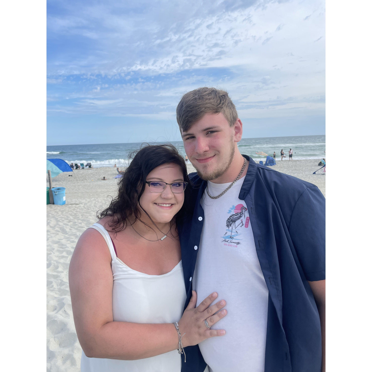 First Beach Trip together!