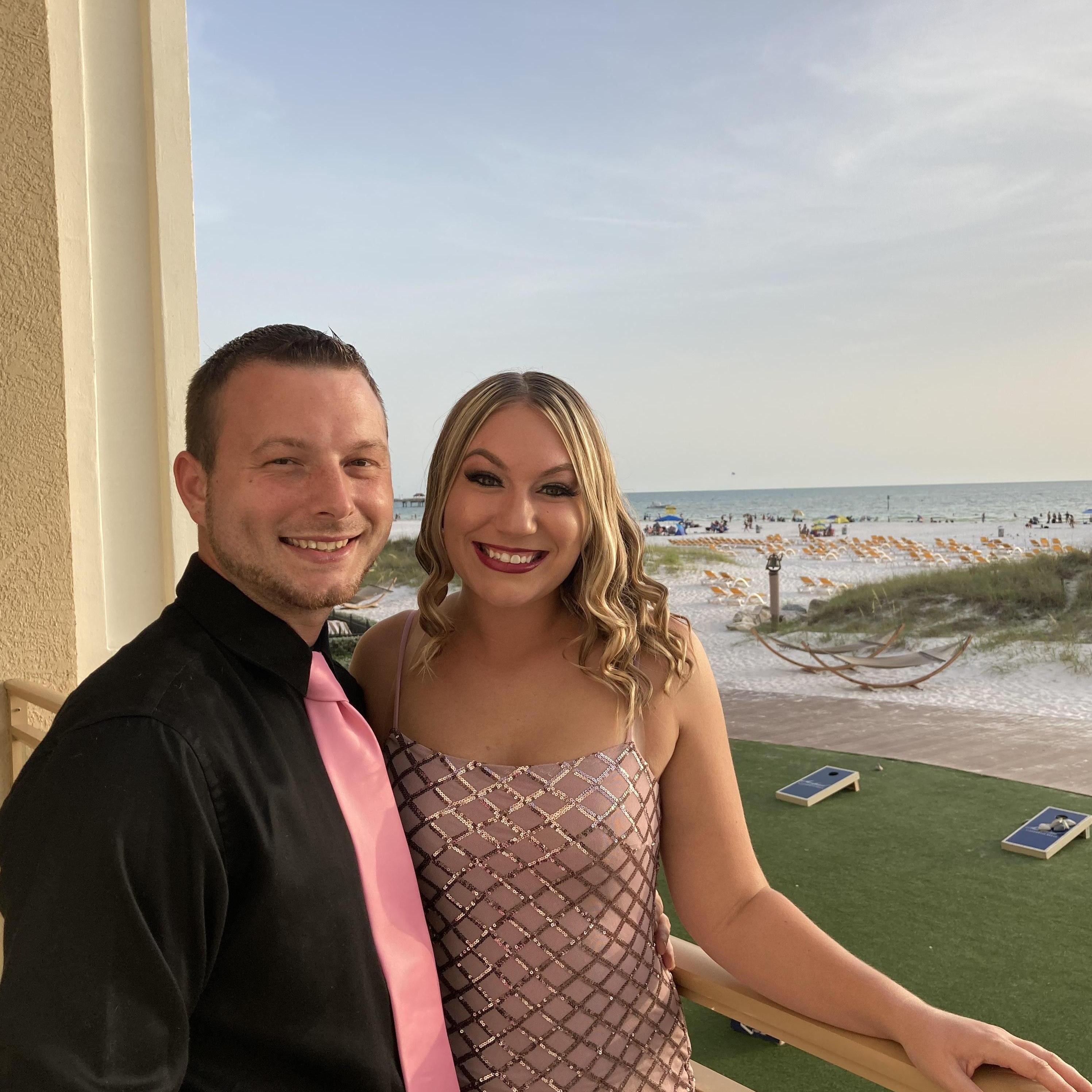 One of our formal dinners together that we thoroughly enjoyed for my birthday in 2020. Beau took me to Caretta on the Gulf on Clearwater Beach, Florida at the Sandpearl Resort.