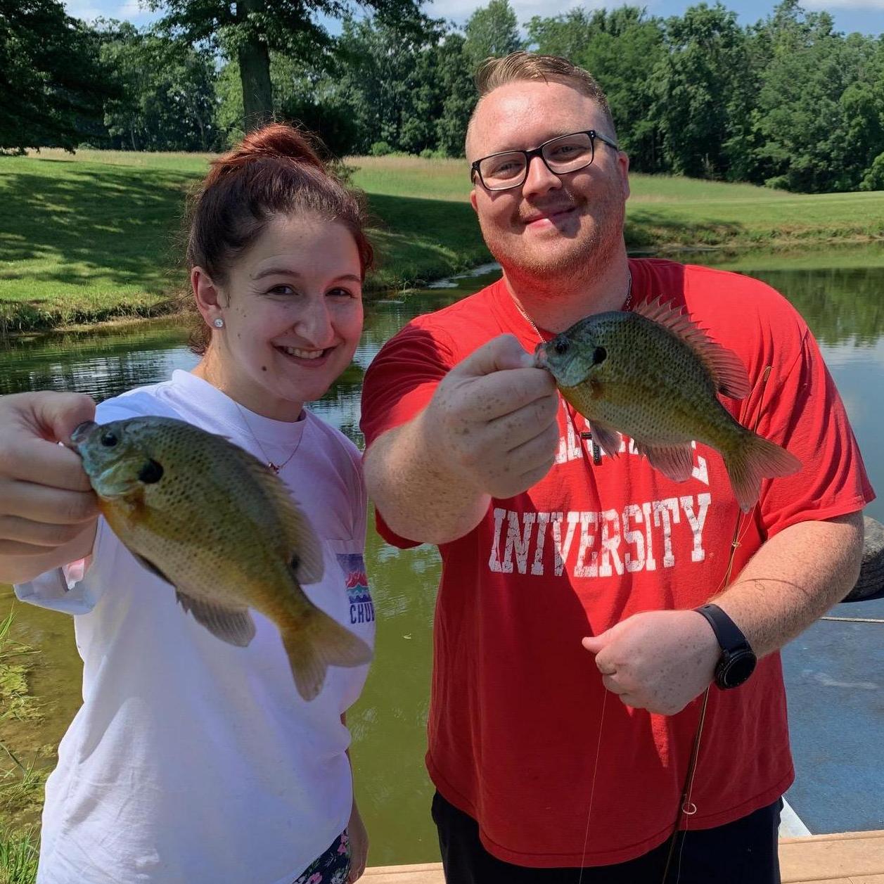 Catchin' marlins.