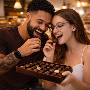 Chocolate pra momentos felizes