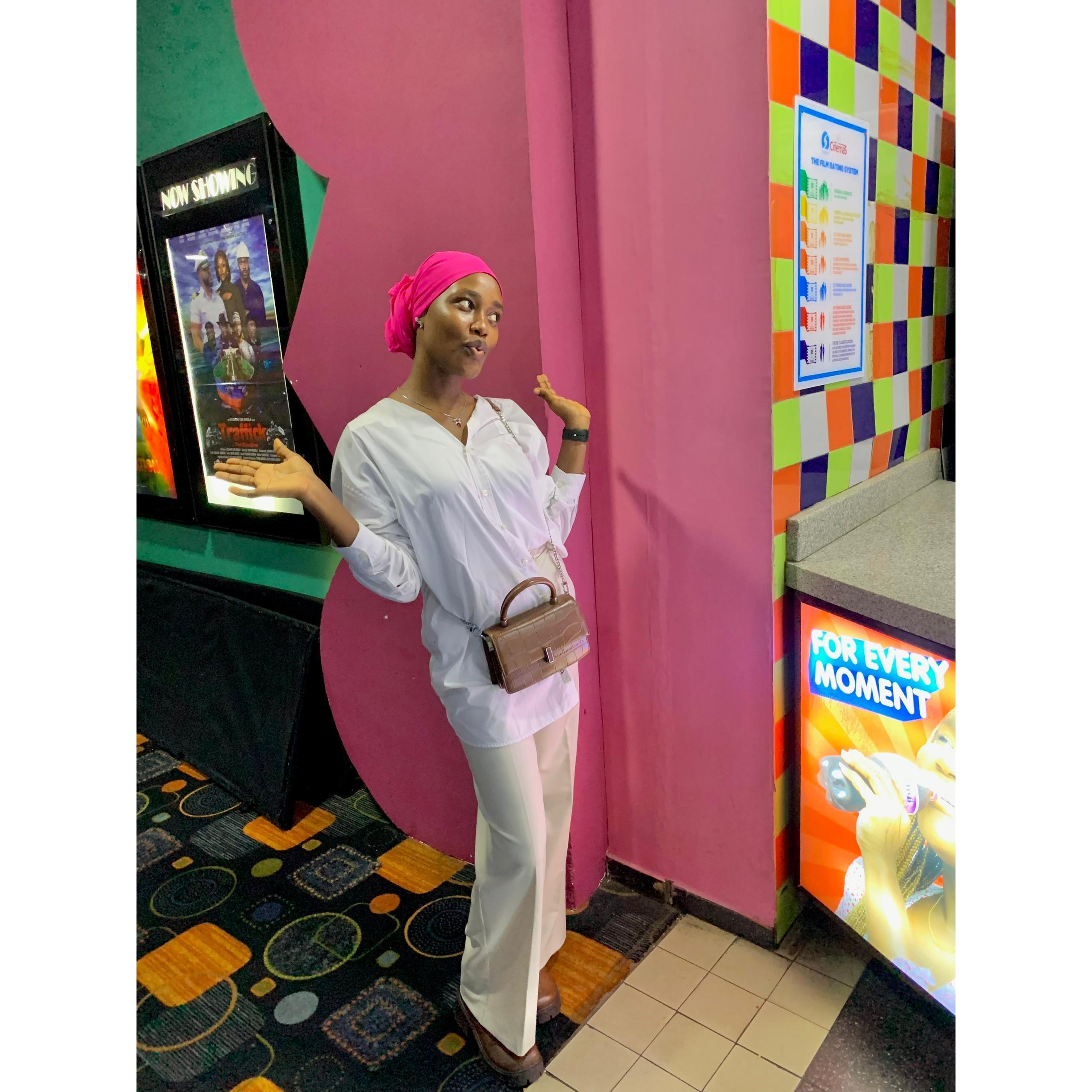How i pose when he is behind the camera