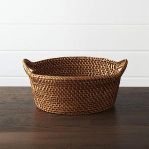 Artesia Large Honey Rattan Bread Basket.