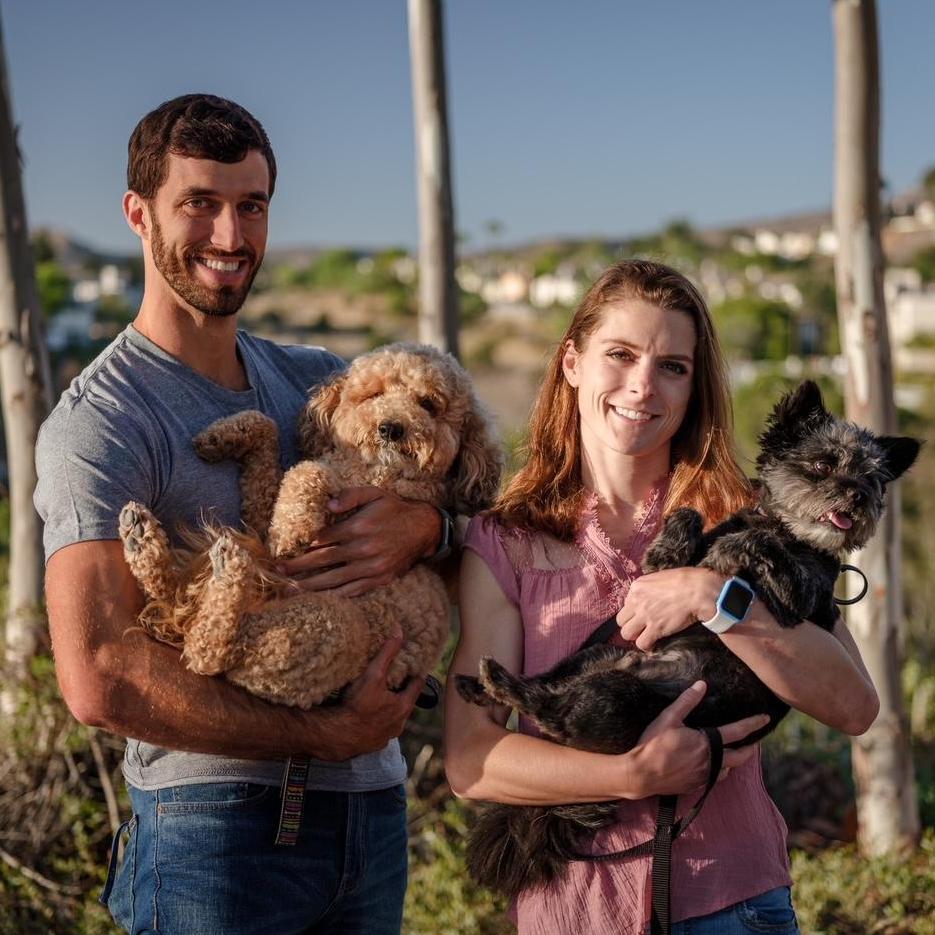 Family photo, from June 2018. Suki looks comfortable