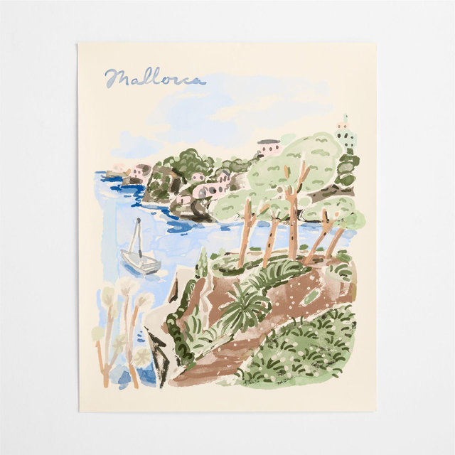 Mallorca by Jimmy Thompson 26" x 32" Wall Art Print