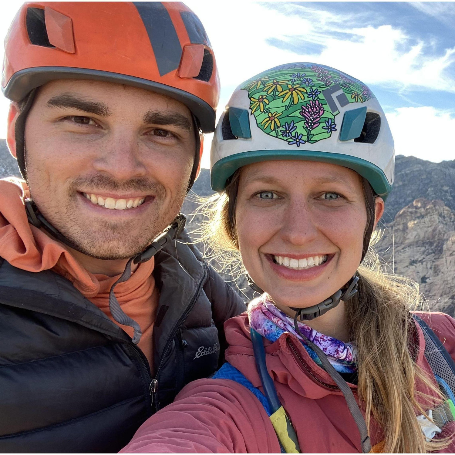 One of many rock climbing trips