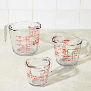Anchor Hocking 3-Piece Measuring Cup Set